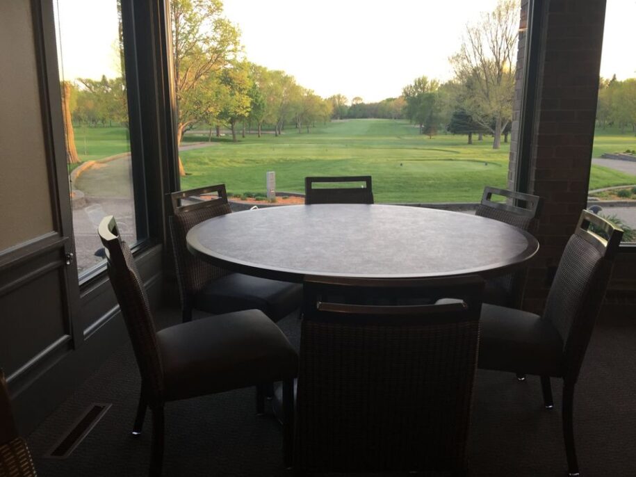 Clubhouse Overlooking Course